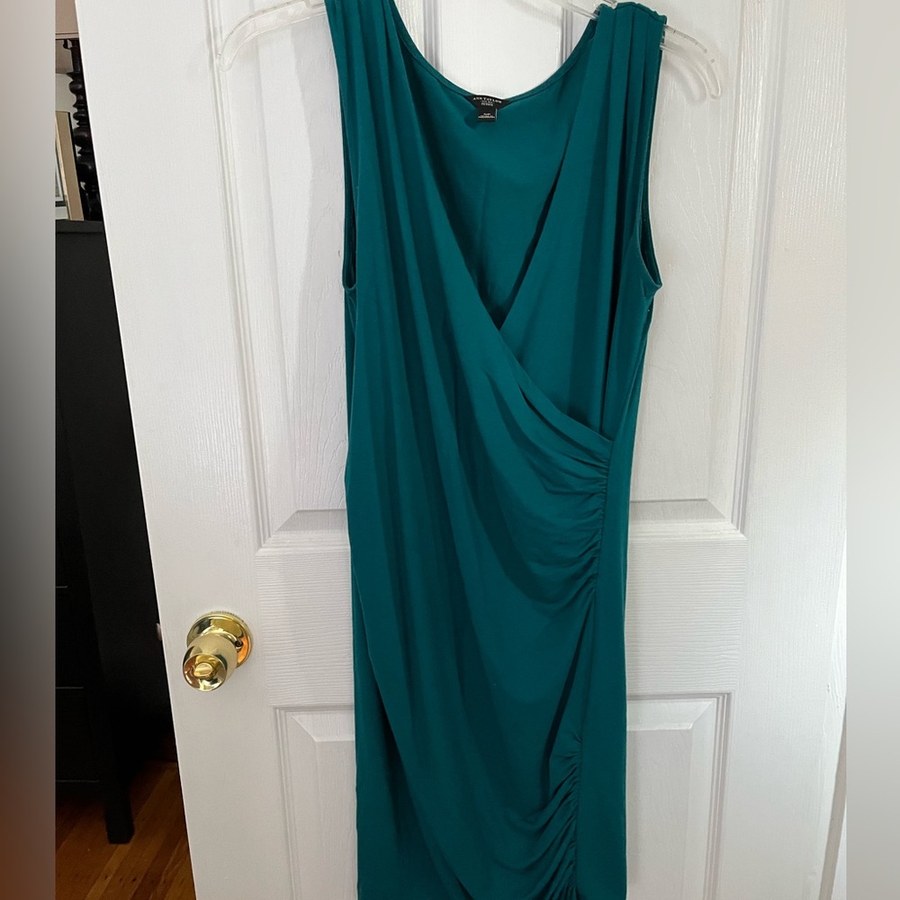 Loft green dress